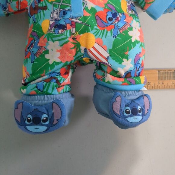 Build a Bear Disney Snowflake Shine Stitch Holiday Collection Gold sleeper slipp - Picture 3 of 6